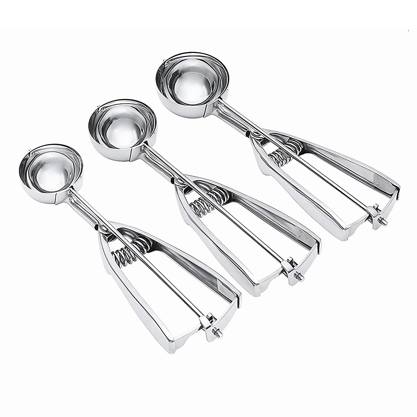 Stainless steel scoop set for ice cream and cookies by LGXEnzhuo