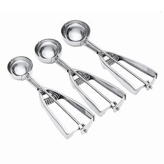 Stainless steel scoop set for ice cream and cookies by LGXEnzhuo