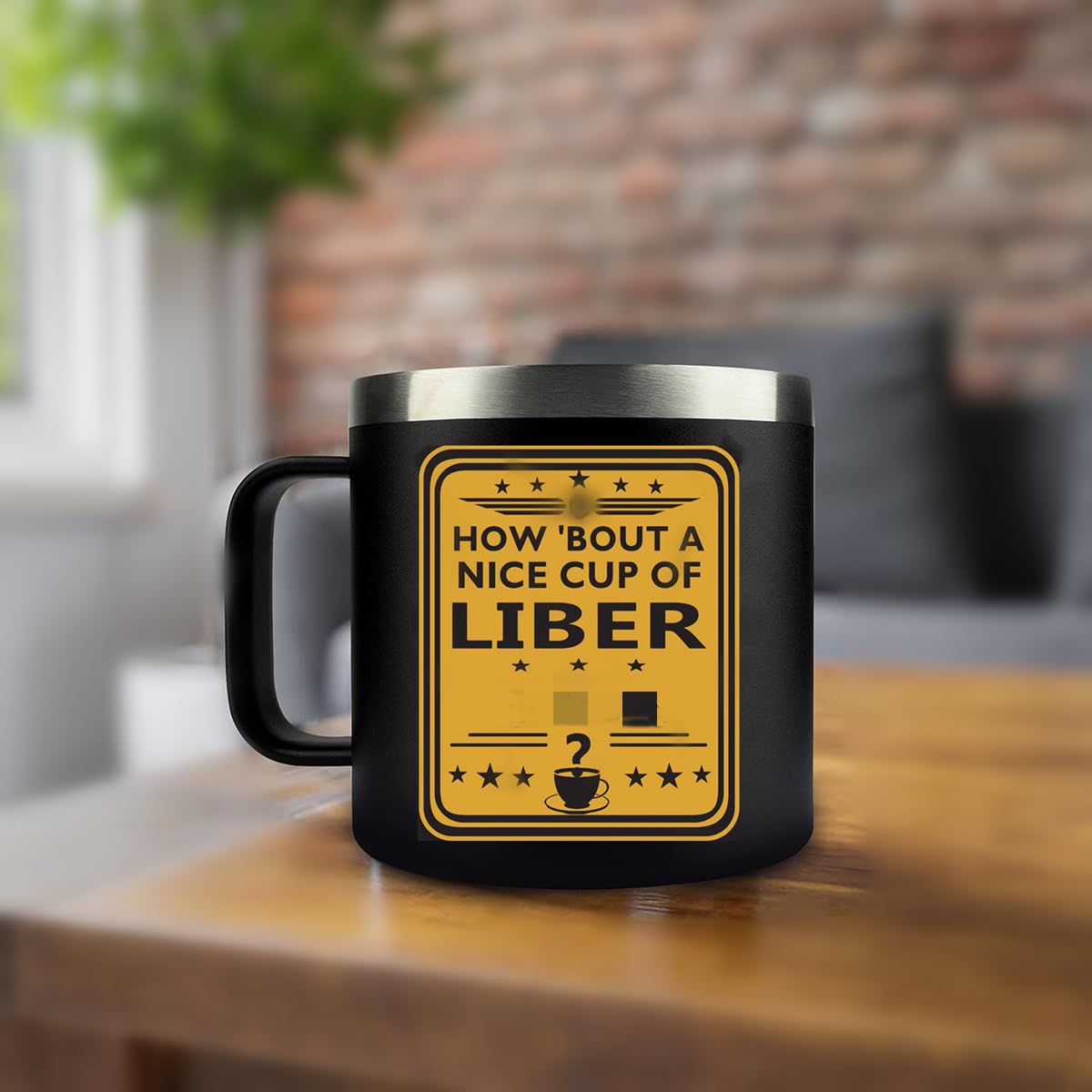 Libertea steel stainless coffee mug leak proof BPA-free lid
