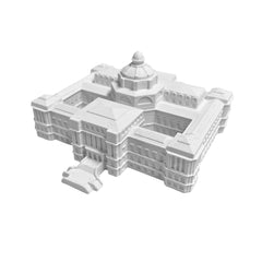 Library of Congress Building Model miniature on desk