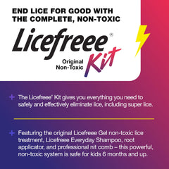 Licefreee Everyday Shampoo 8 Fluid Ounce bottle