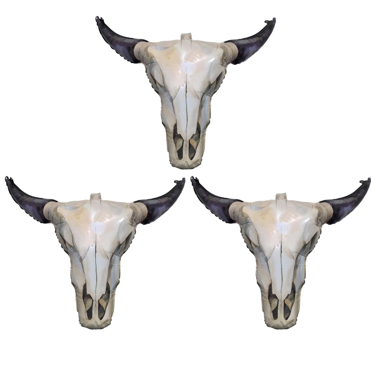 Lidmada Western Long Horn Cow Balloons set front view