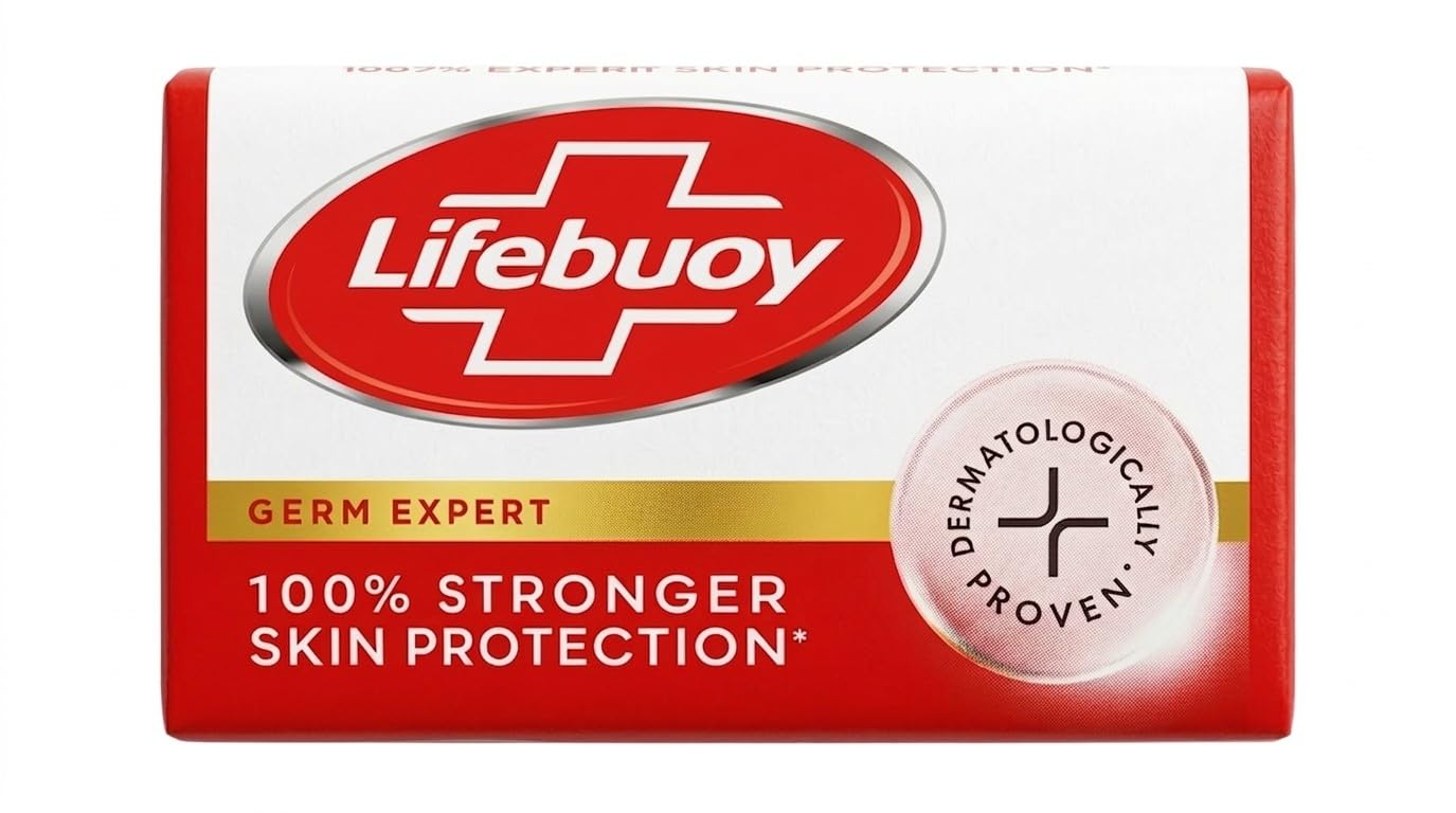 Lifebuoy Bath Soap Bar 125g three-pack