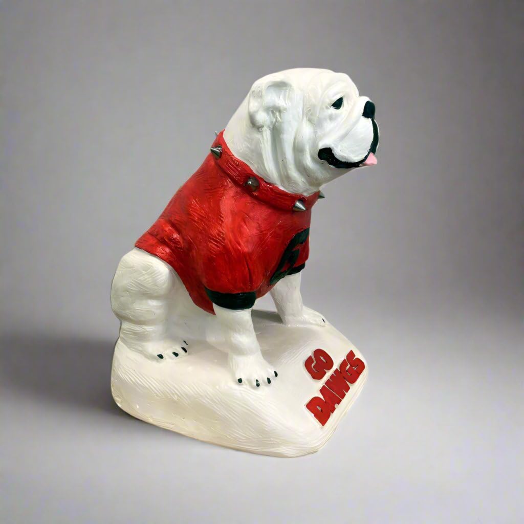 Lifelike and highly detailed Georgia Bulldogs figurine