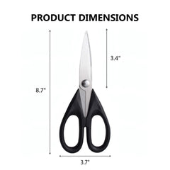 LifeVoltivus heavy-duty kitchen scissors rust resistant stainless steel