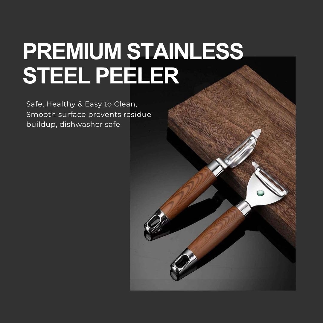 Dishwasher safe LifeVoltivus peeler set