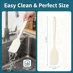 LifeVoltivus silicone spatula scratch resistant head