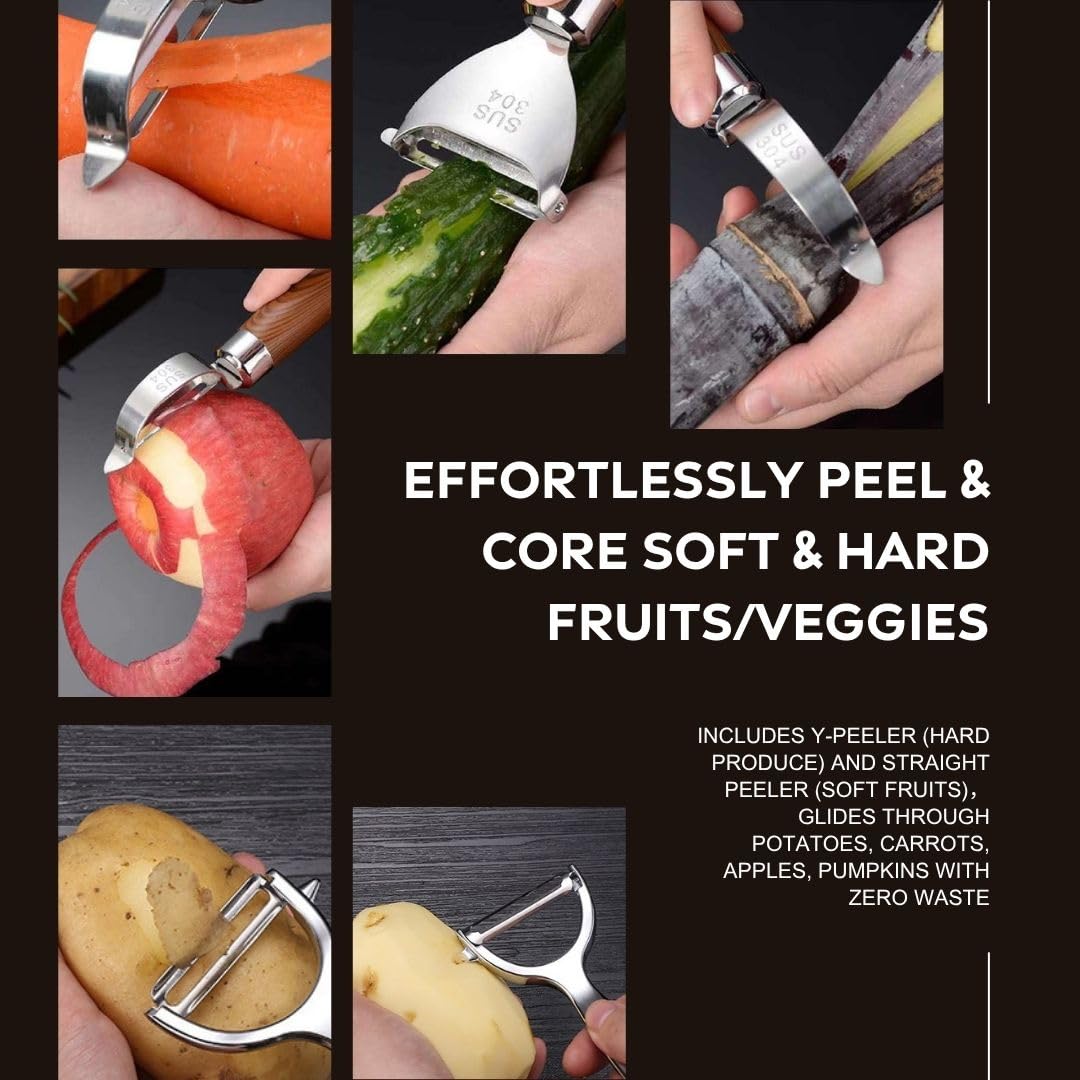 Y-Type peeler for firm vegetables LifeVoltivus