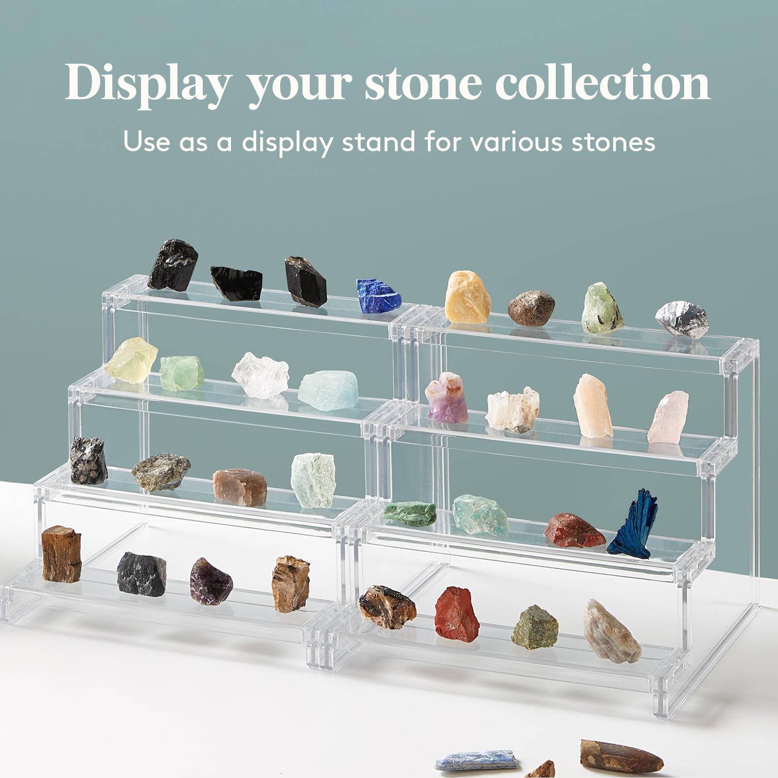 Easy to wipe Lifewit stand maintaining transparency