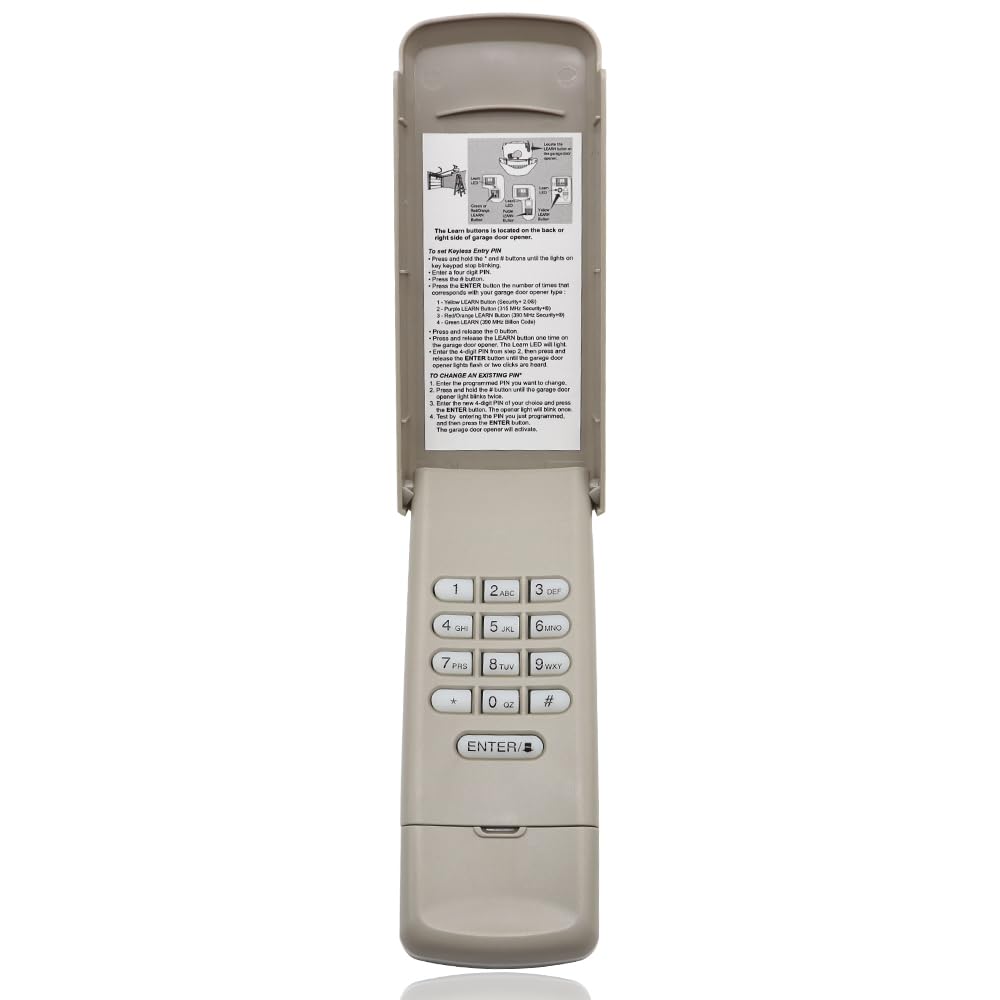 Liftmaster Chamberlain Craftsman compatible keypad