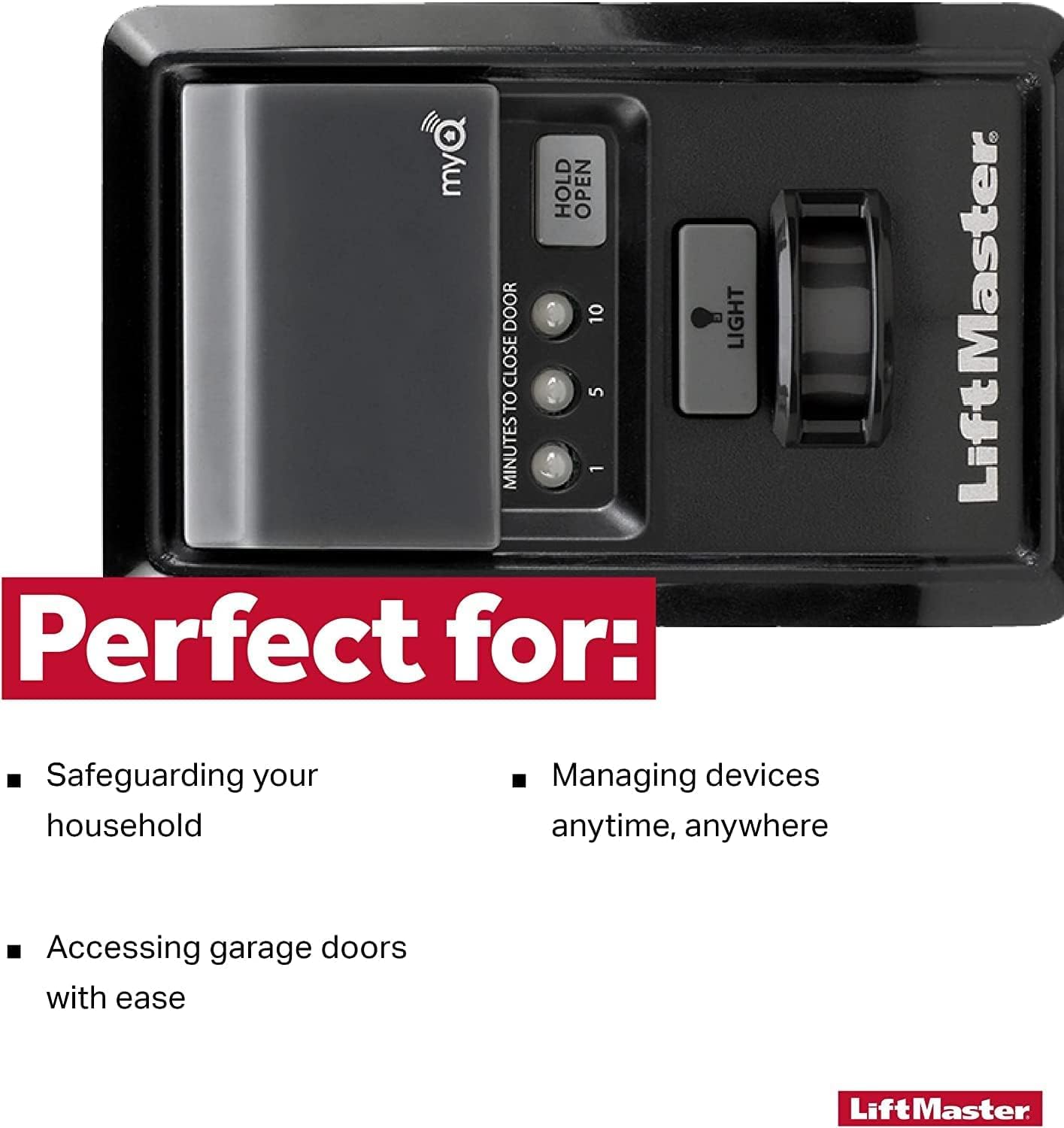 Compatibility with Liftmaster Security+ garage door openers