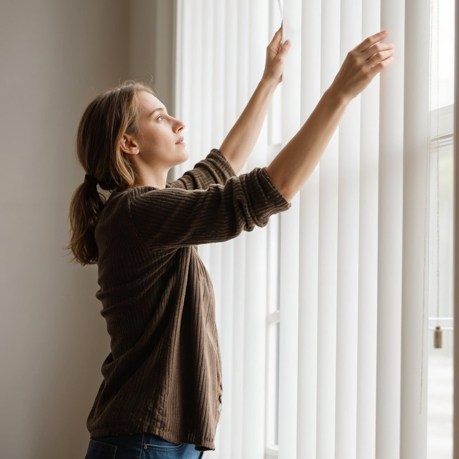 82.5 inch length 3.5 inch width blinds slats ready for trim