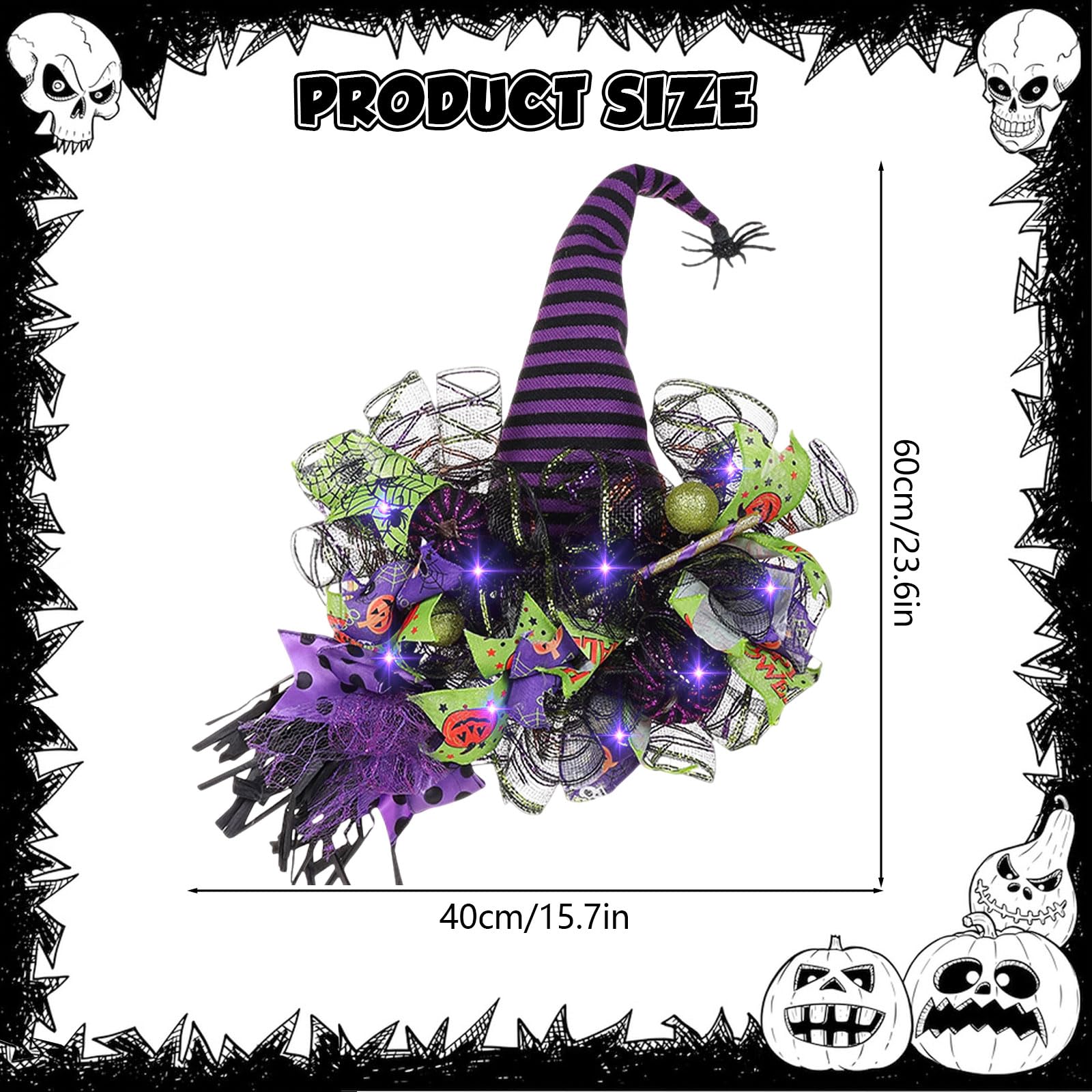 Decor for Halloween parties and haunted houses