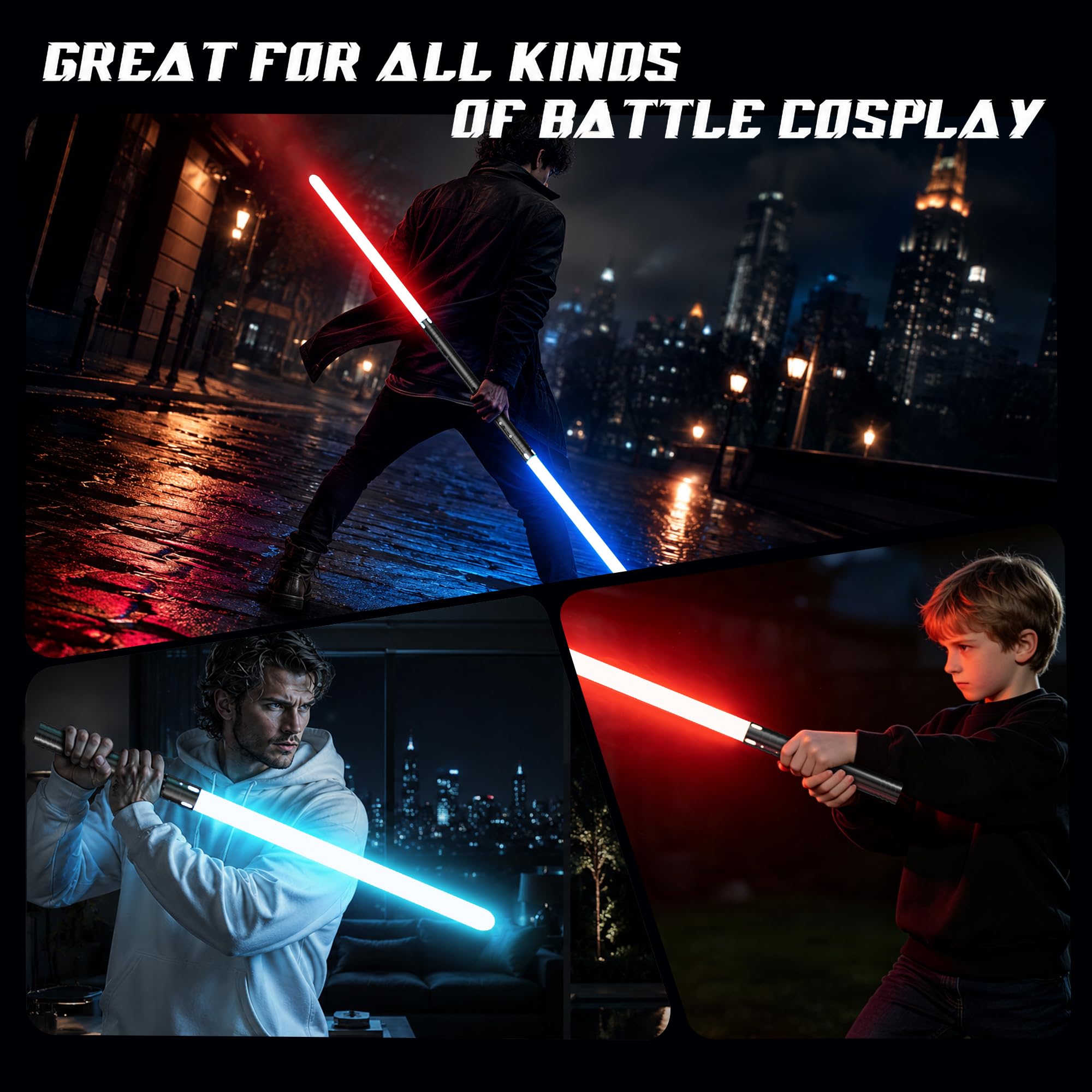 Cosplay and Halloween ready Lightasaber gift idea