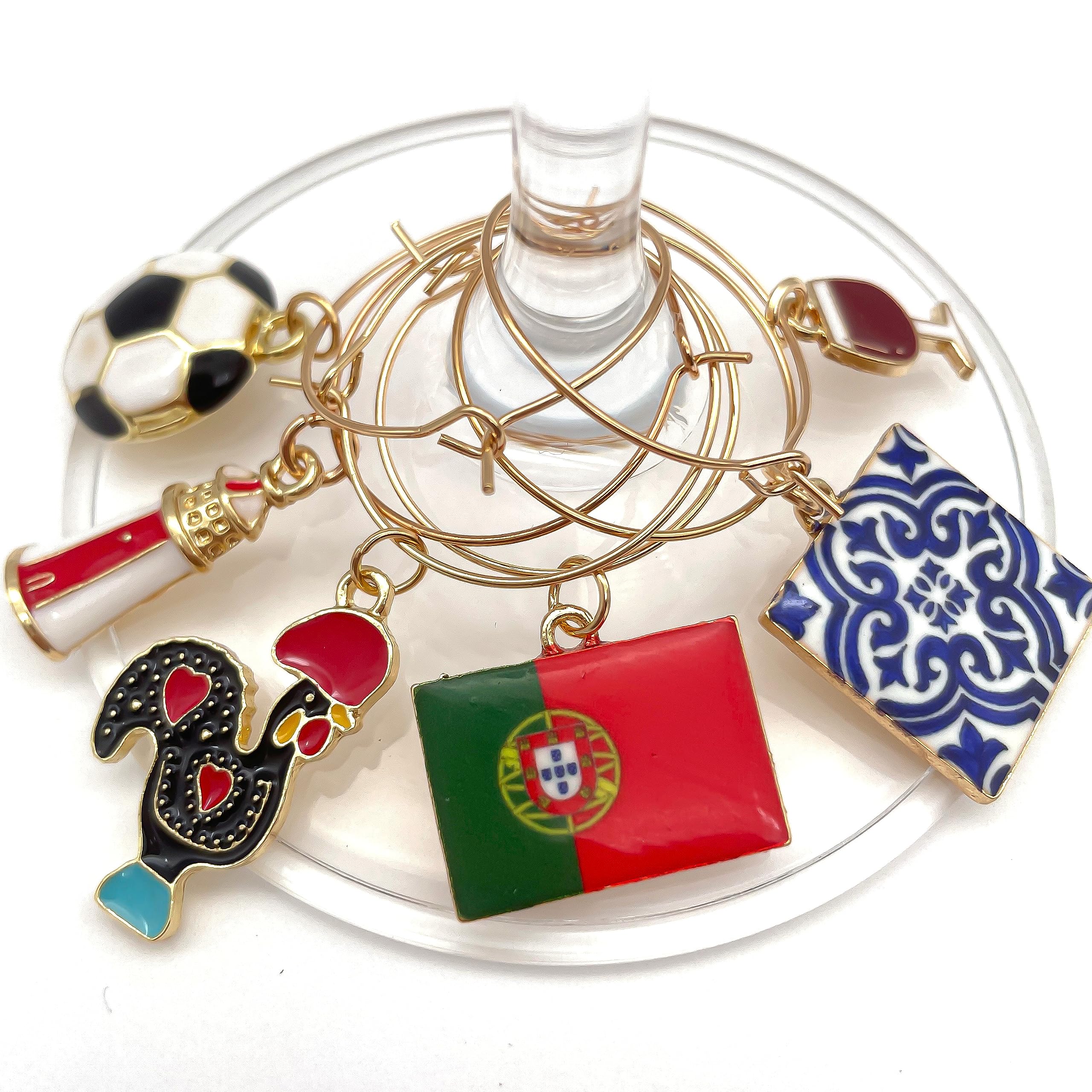 Porto wine charm from Serendipity Portugal Wine Charms set