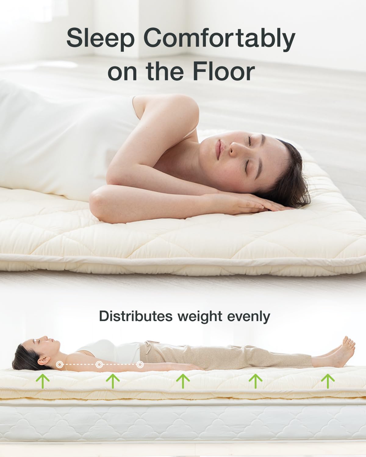 Lightweight approx 8 lb portable futon for guests