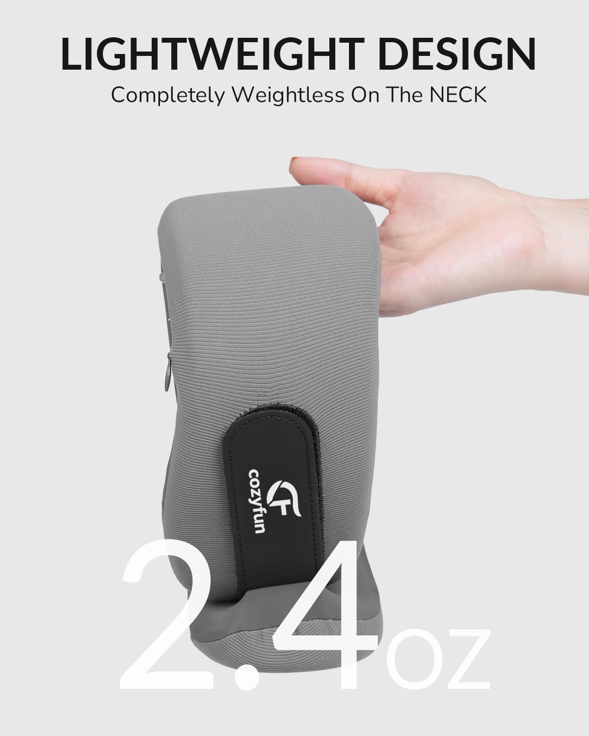 Neck brace used in office and travel settings