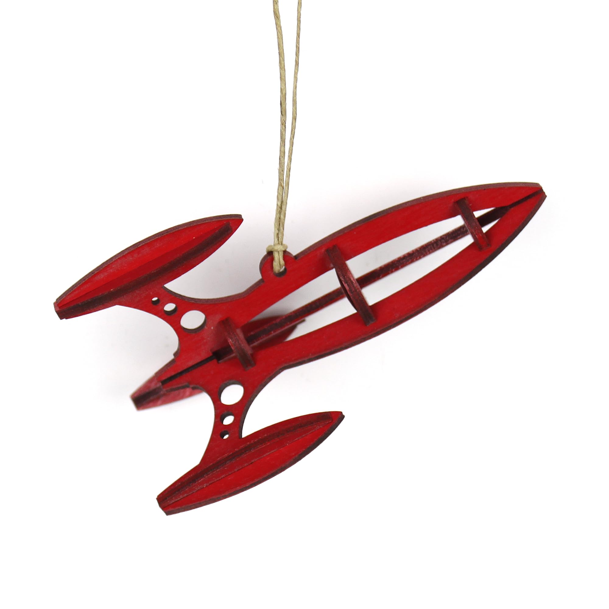 Present tag friendly ornament for holiday gifting