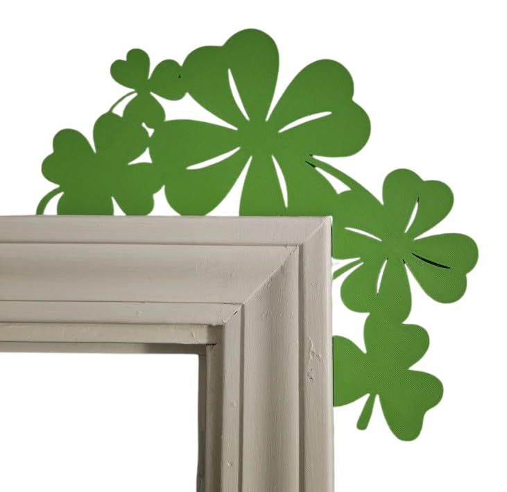 Lightweight PLA door decoration for entryways