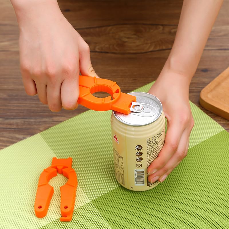 compact keychain water bottle opener with non-slip grip
