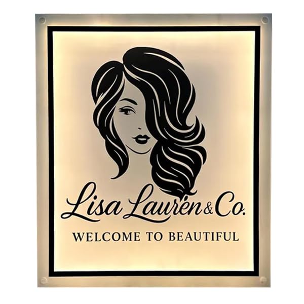 Lightweight and safe to handle office sign