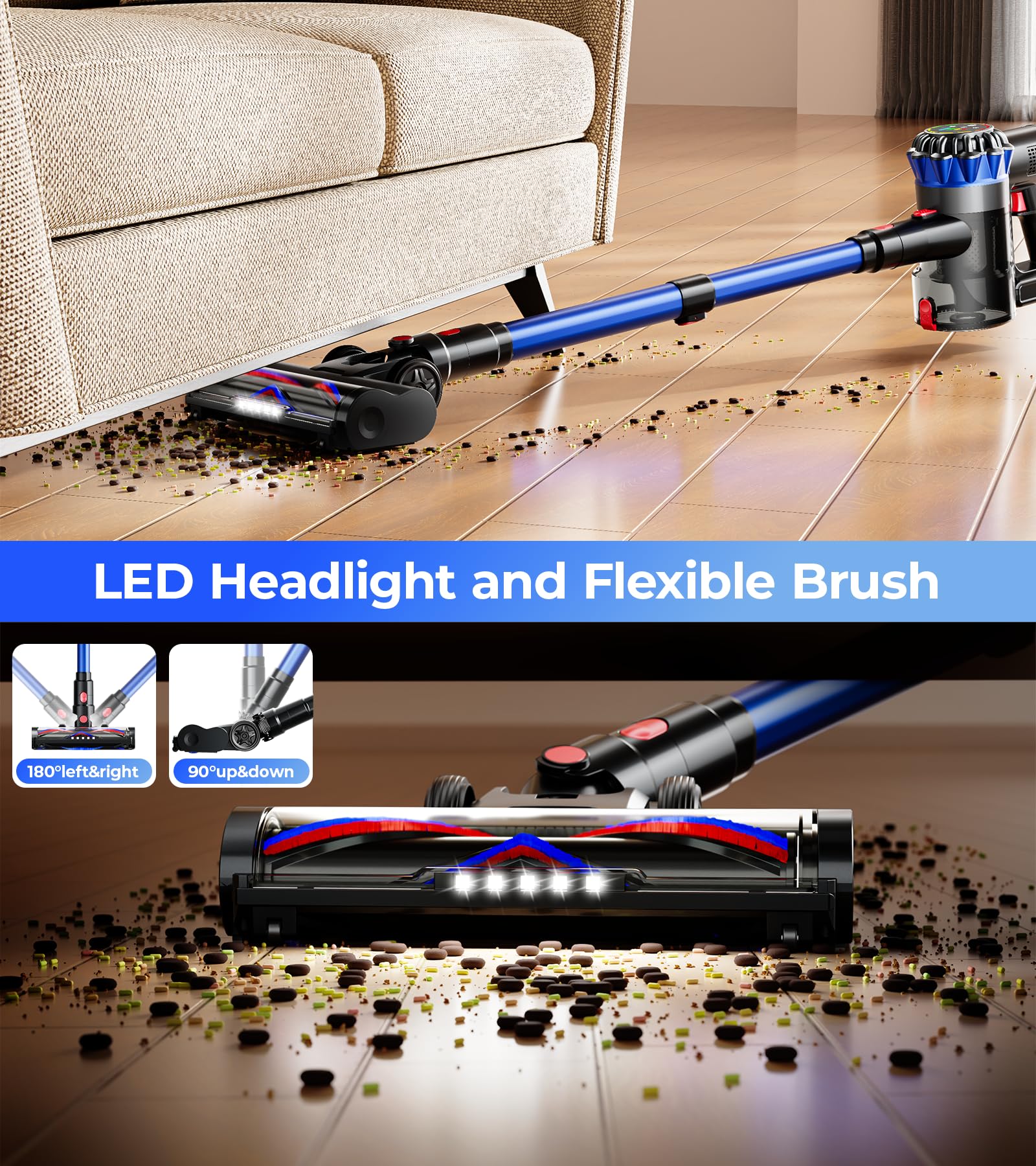 Lightweight ergonomic handle view