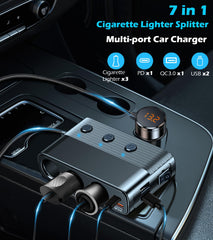 PD30W USB-C port on LIHAN 7-1 car charger