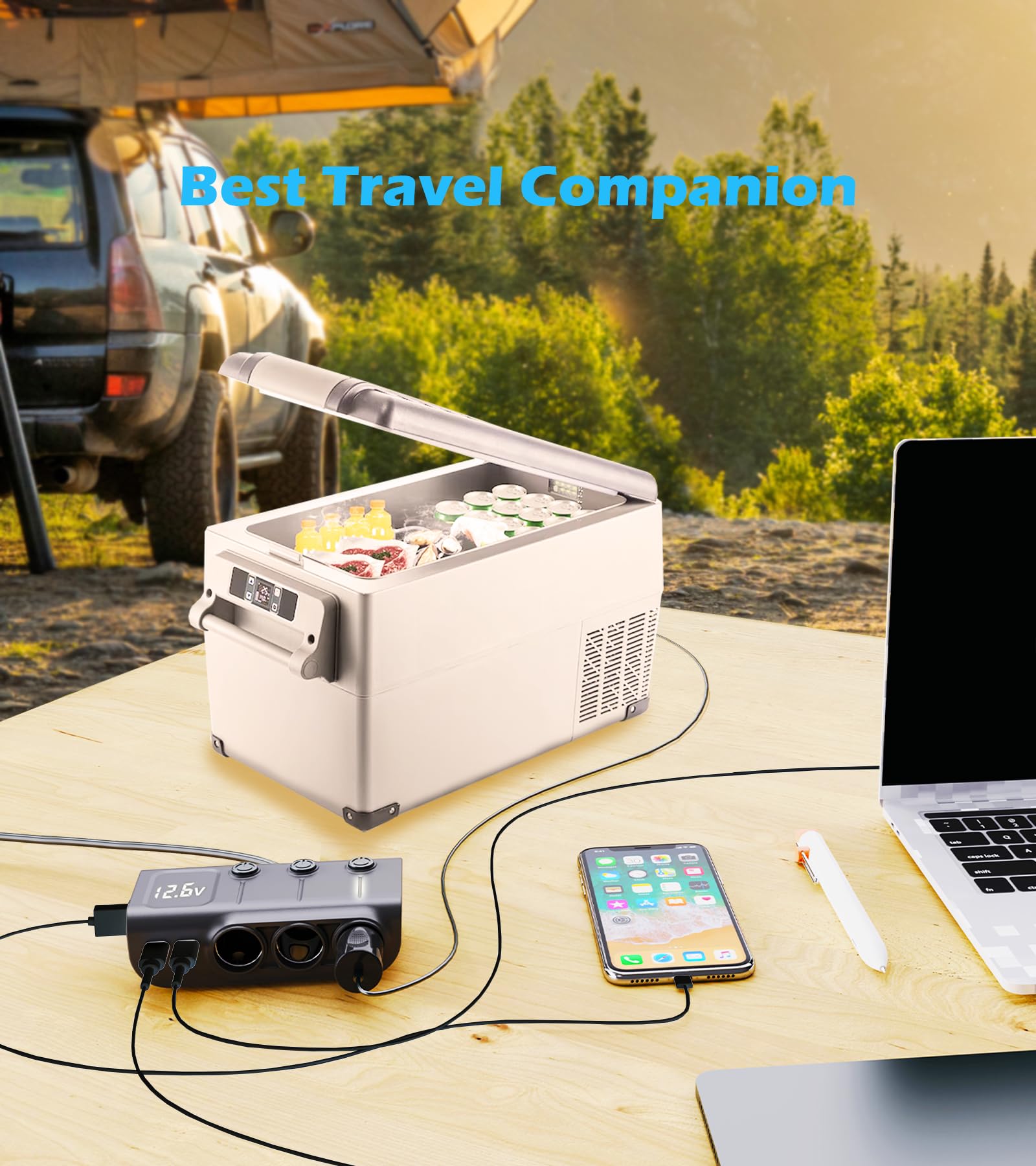 Six-layer protection on LIHAN 120W Car Splitter