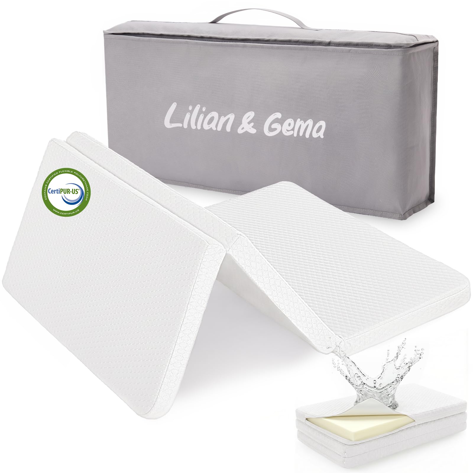 38x26 playard mattress by Lilian&Gema