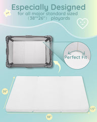 Portable crib mattress by Lilian&Gema 38x26