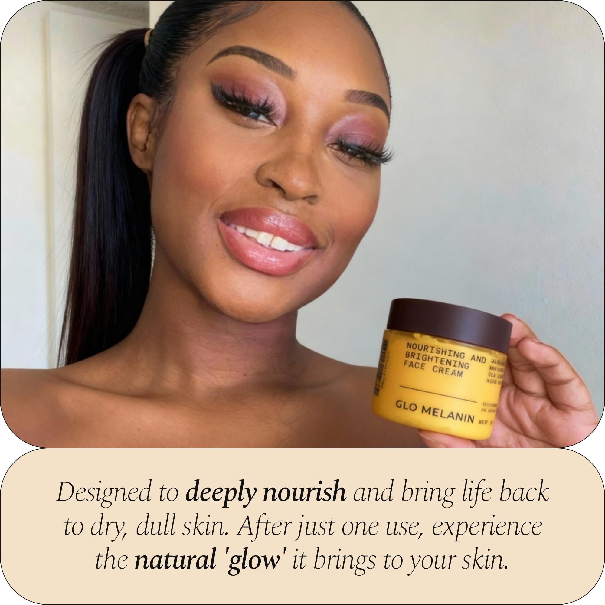 Hydrating daily moisturizer applied under makeup