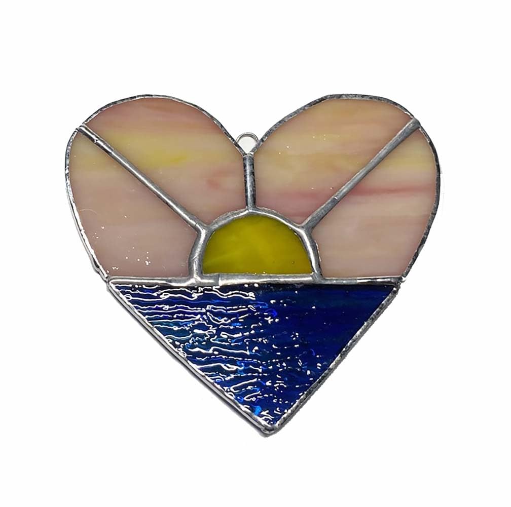 Limited edition handmade stained glass sun catcher
