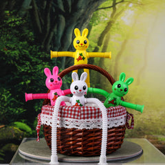 Bunny pop tubes in four colors from Limpskys easter gift set