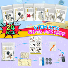Six in one STEM project set with Jeeps and gliders