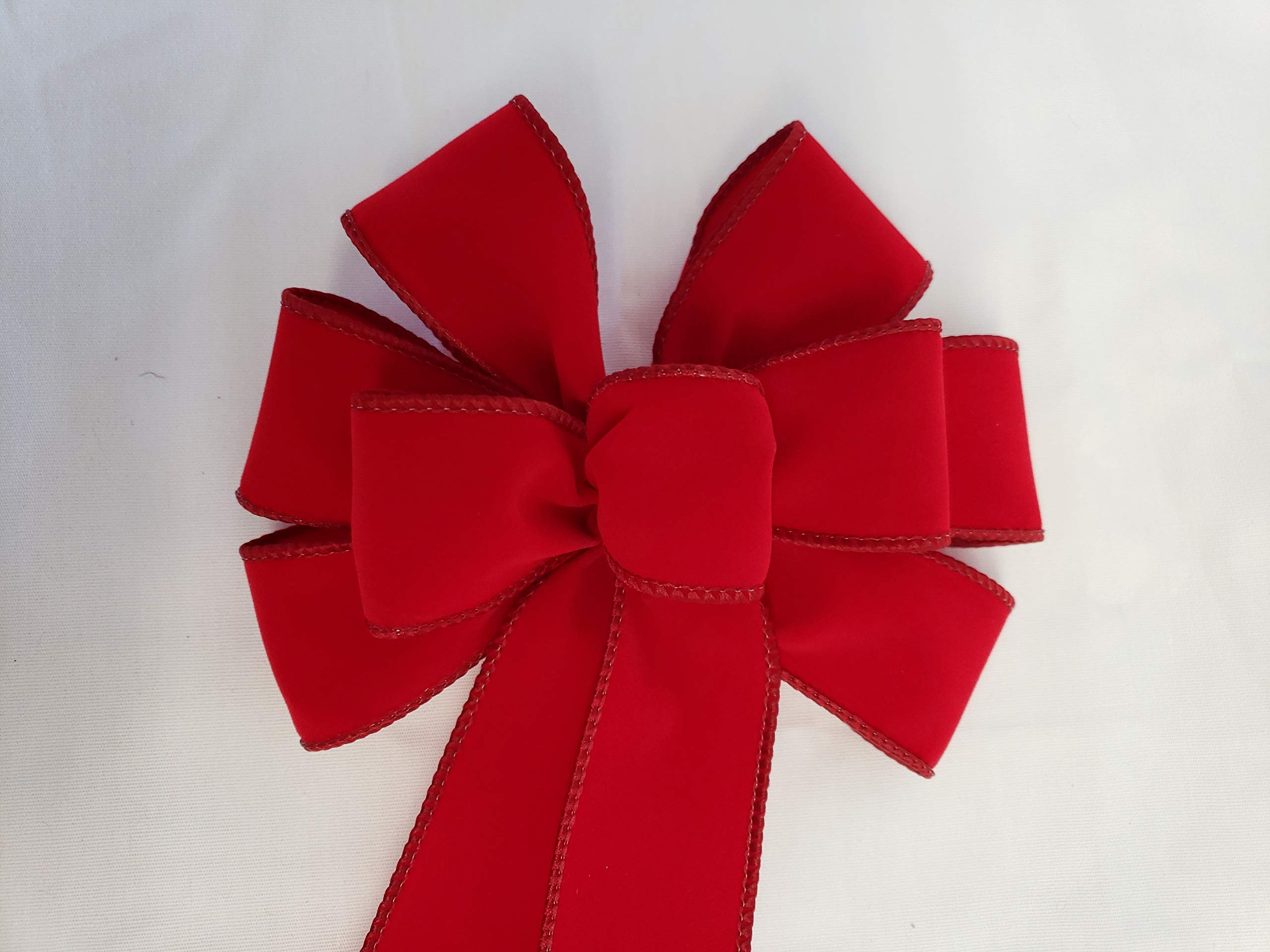 Indoor or protected outdoor porch decor bow