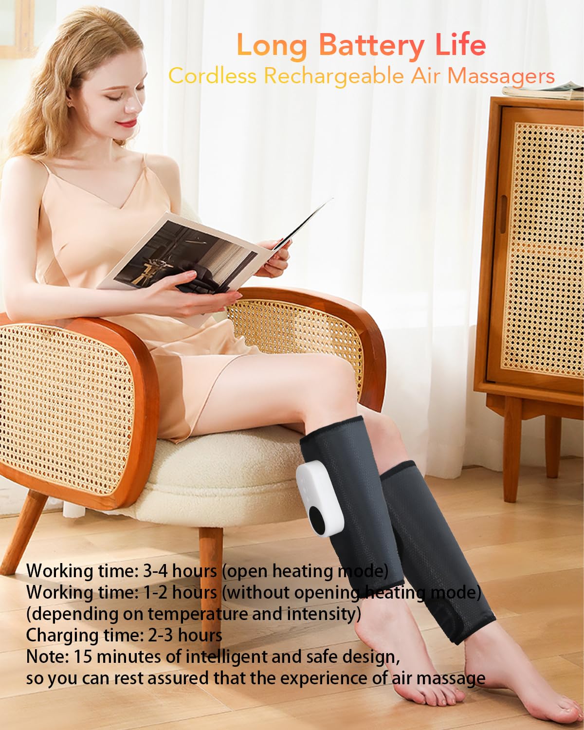 Type-C charging cable and large capacity battery for LingTeng massager