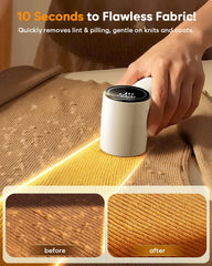Lint remover rechargeable with 18,000rpm motor
