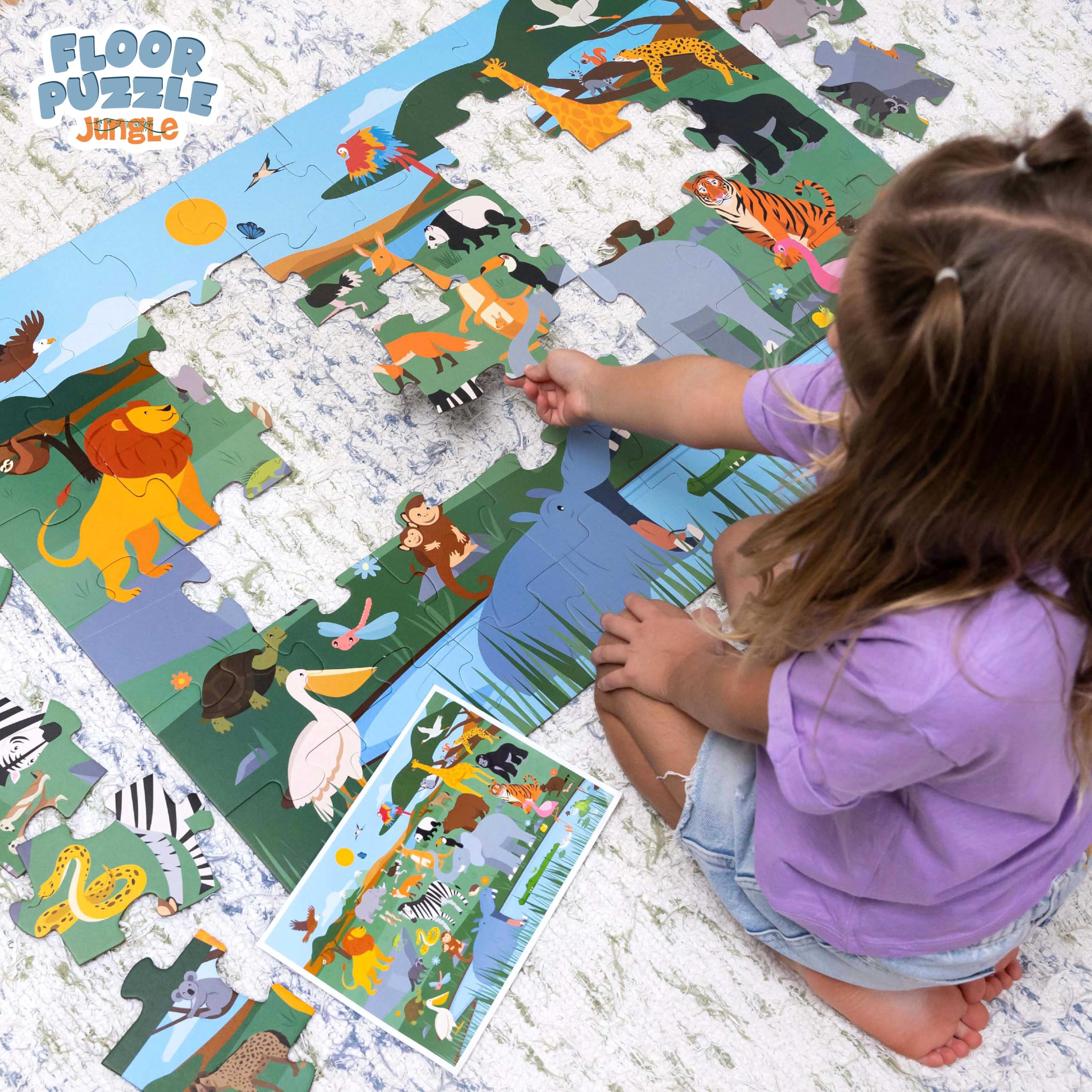 36.2 x 24.4 inch landscape jungle puzzle