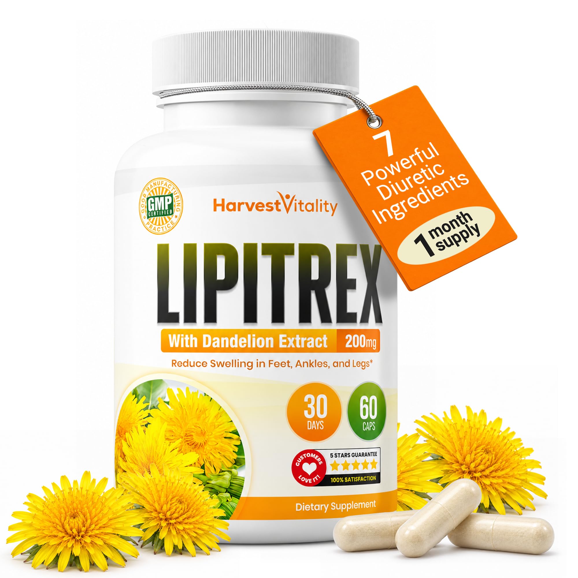 Lipitrex Diuretic Water Pills product image