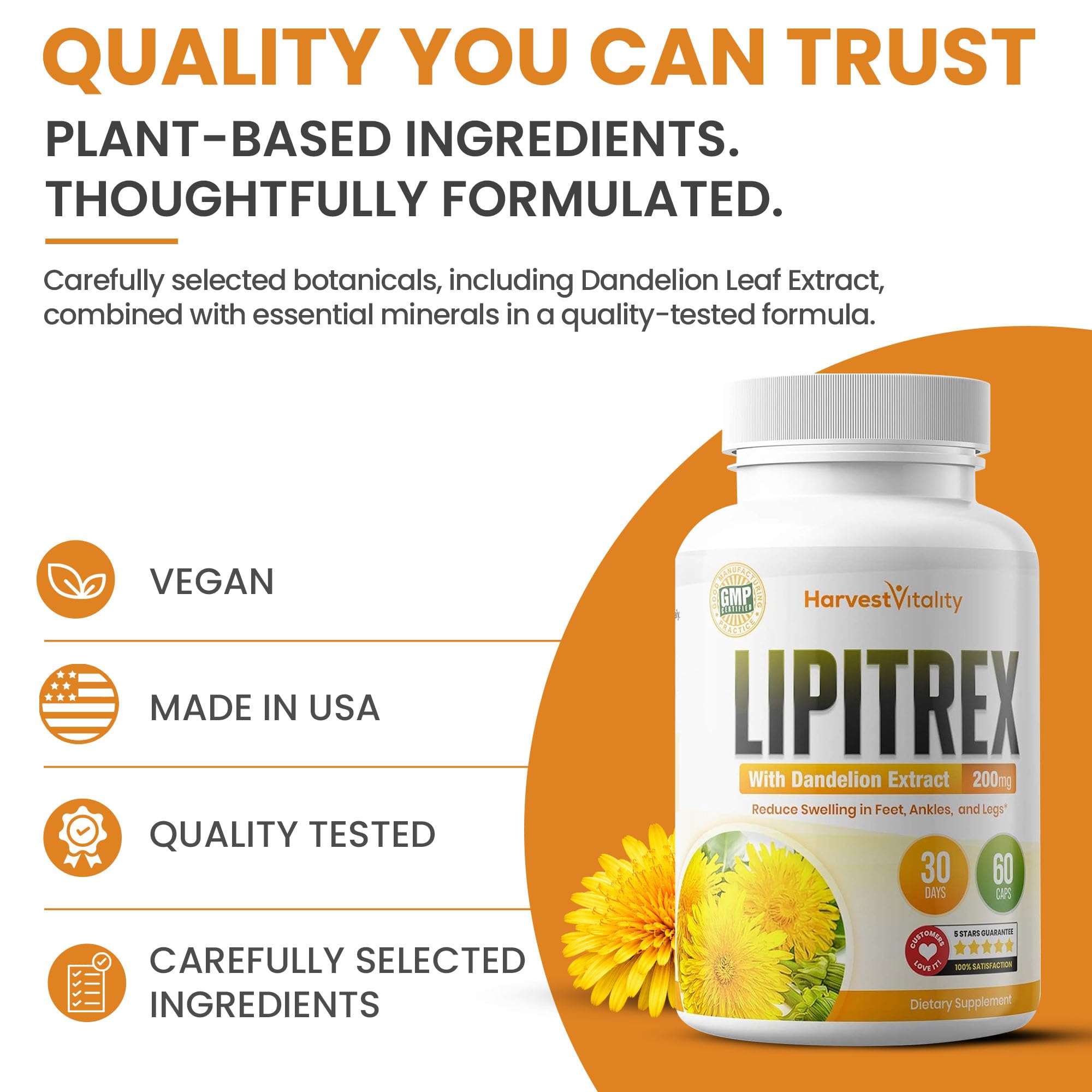 Lipitrex Diuretic Water Pills uva ursi image