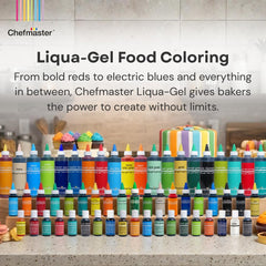 Liqua-Gel food coloring for royal icing and buttercream