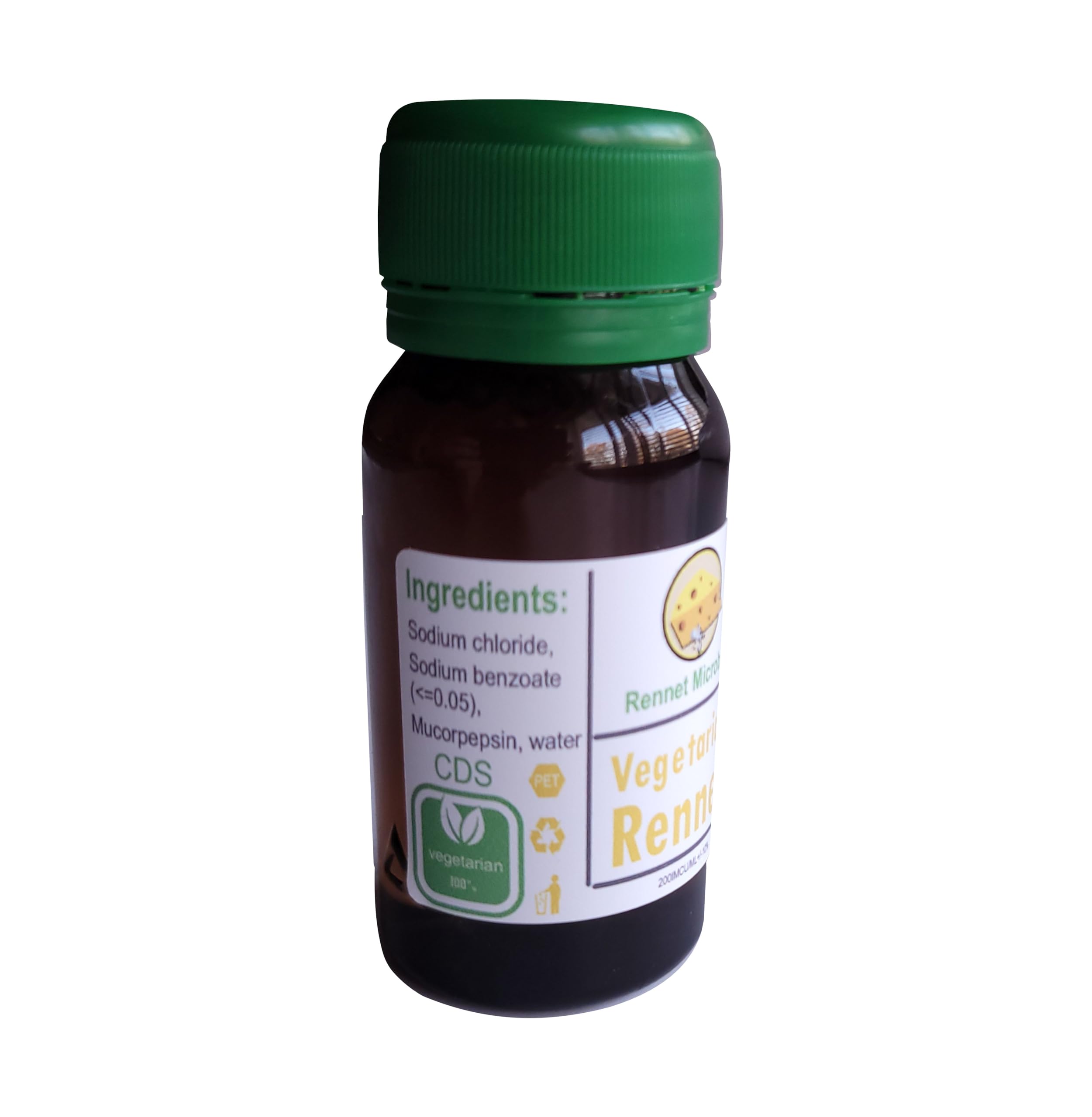 Liquid Rennet vegetarian 50ml label