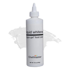 Liquid Whitener Liqua-Gel color bottle for icing color