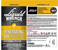 Liquid Wrench L106 Penetrating Oil 5.5 oz used to loosen rusted bolts
