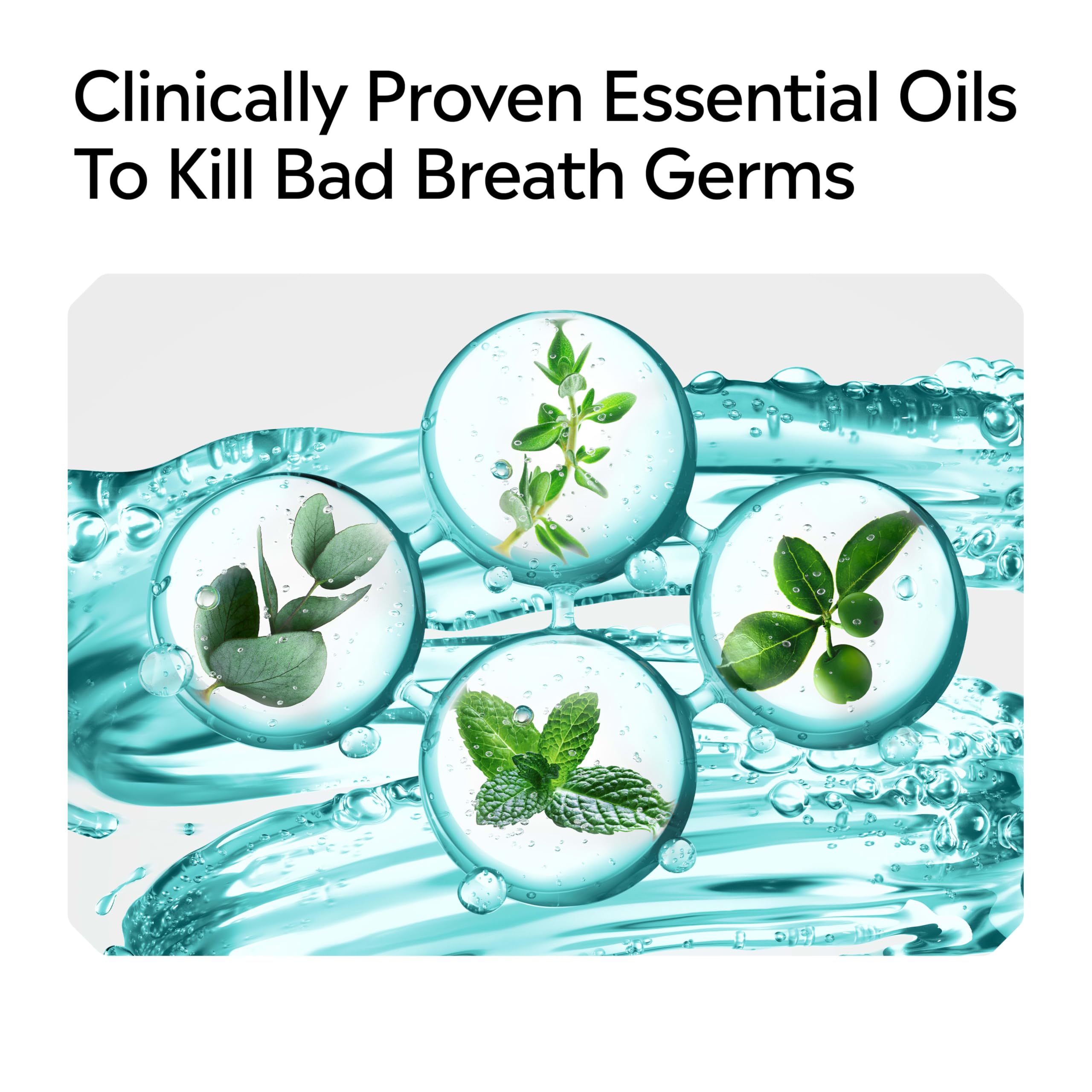 Rinse with 20 mL for 30 seconds twice daily Listerine