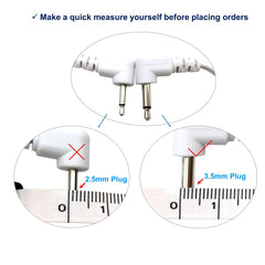 LiteTour 150cm TENS EMS lead wires 3.5mm