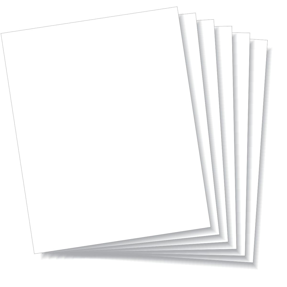 LITKO Plasticard Styrene Sheets 8x10 inch white six pack