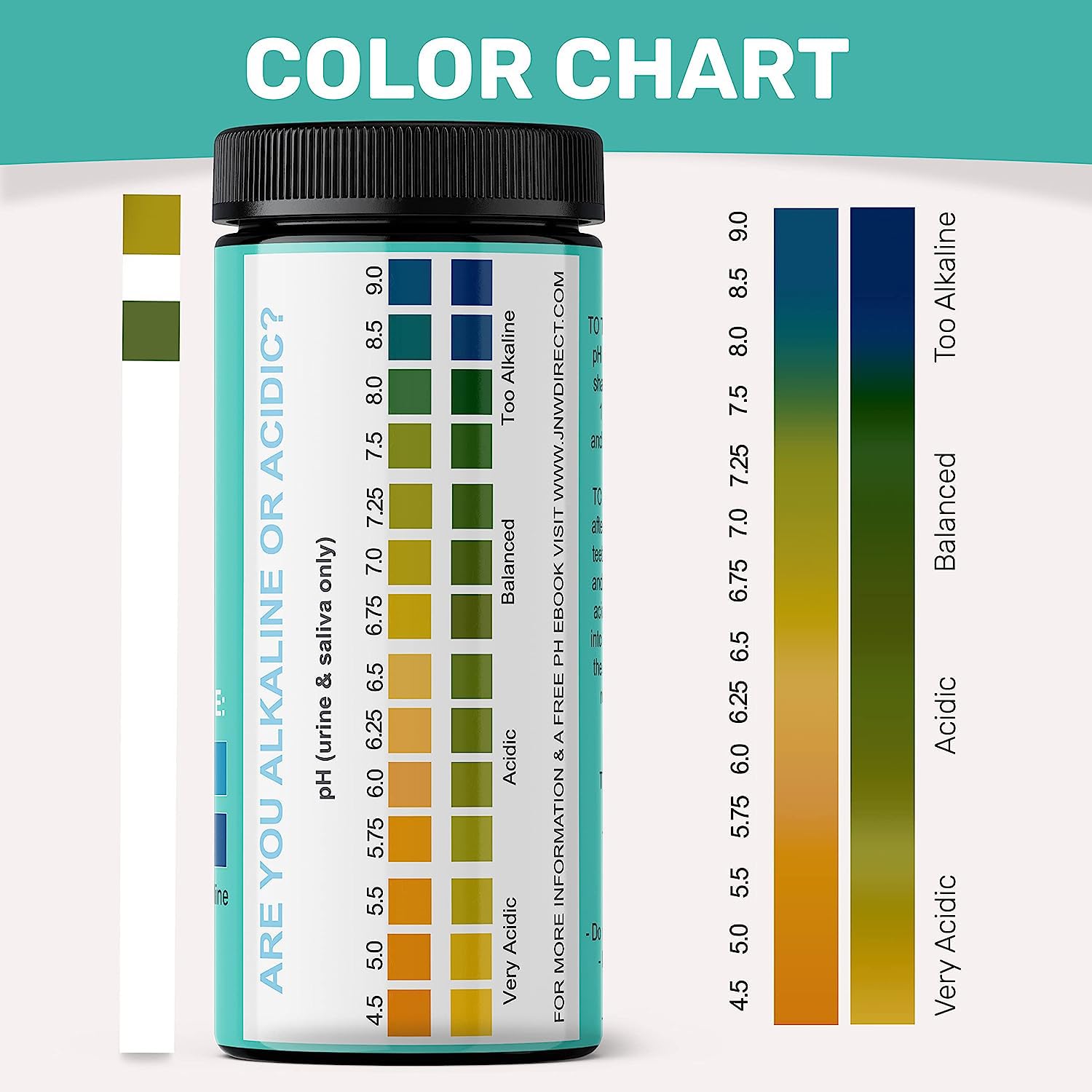 Litmus paper pH strips 150 by JNW Direct