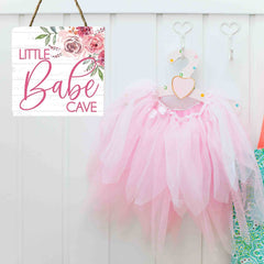 Girls room sign Little Babe Cave Sign manufactured in the USA