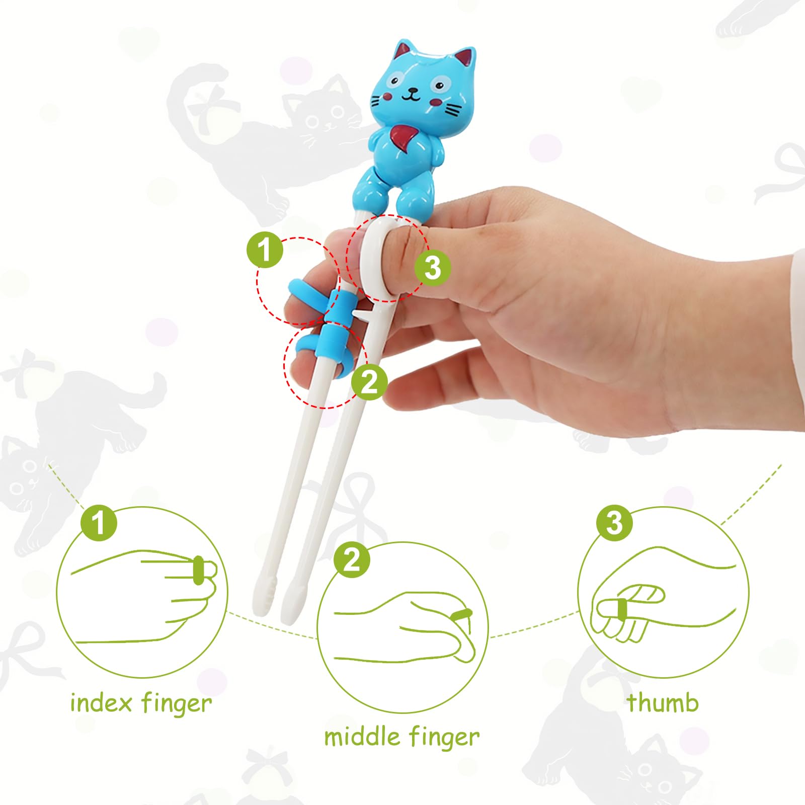little frog style training chopsticks for kids 6-1in